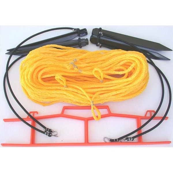 Home Court 25YS Yellow .25-inch rope Non-adjustable Courtlines 25YS - main